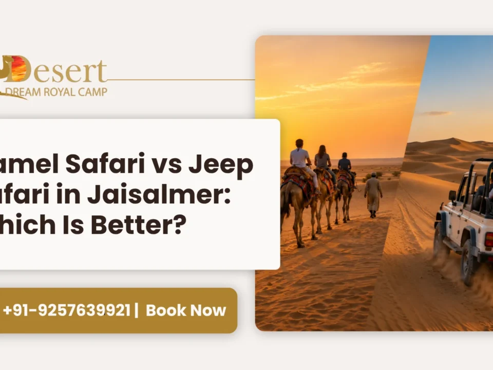 Camel Safari vs Jeep Safari in Jaisalmer