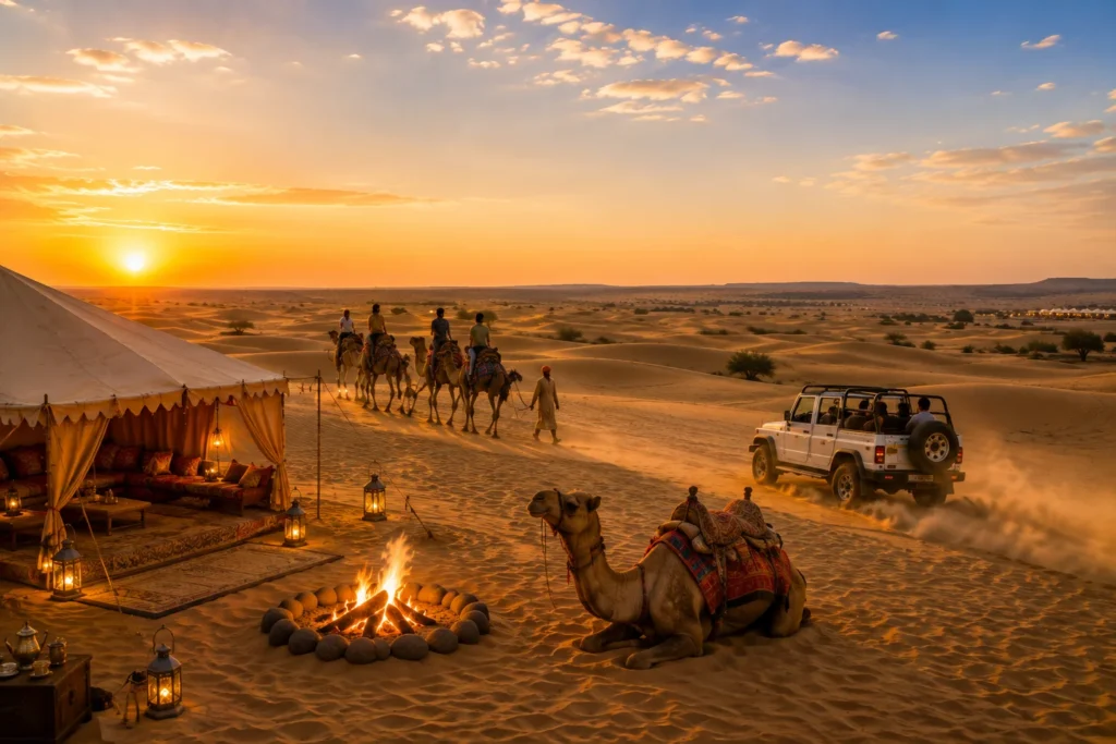 Plan your desert experience with Desert Dream Royal Camp in Jaisalmer