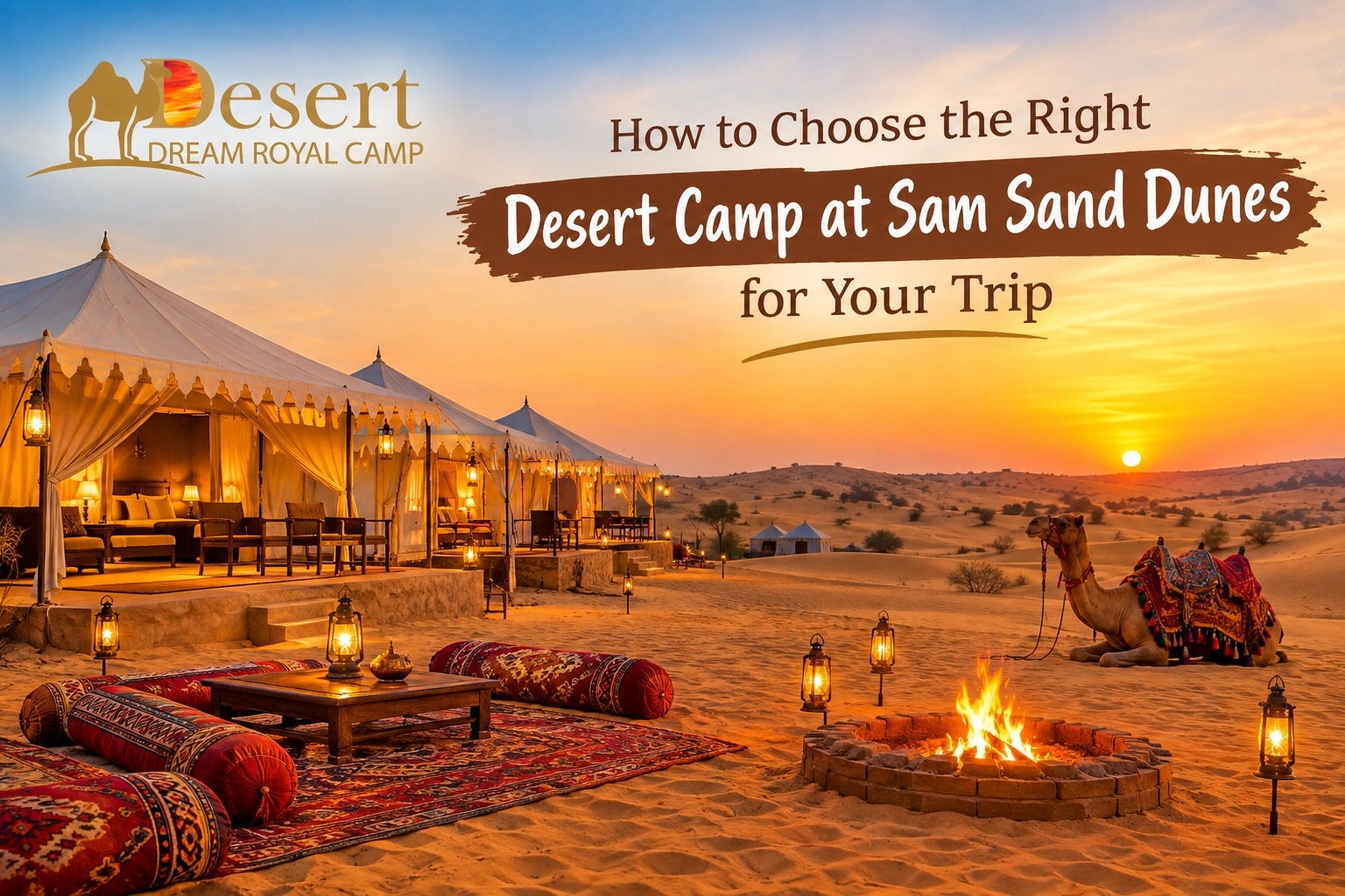 Best Camp in Sam Sand Dunes