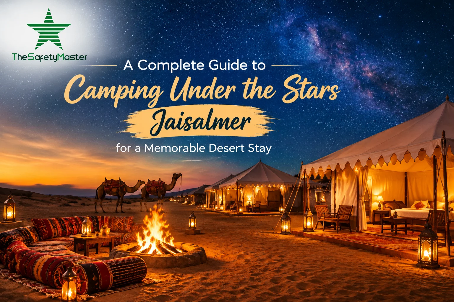 Camping under the stars Jaisalmer