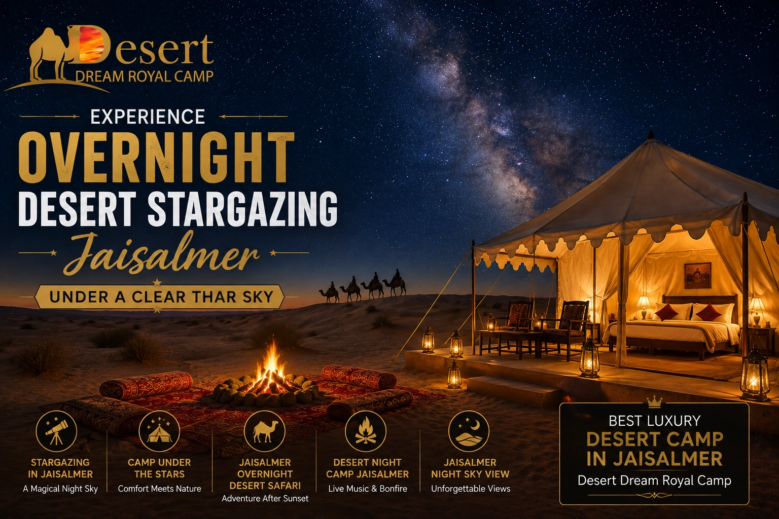 Overnight Desert Stargazing Jaisalmer