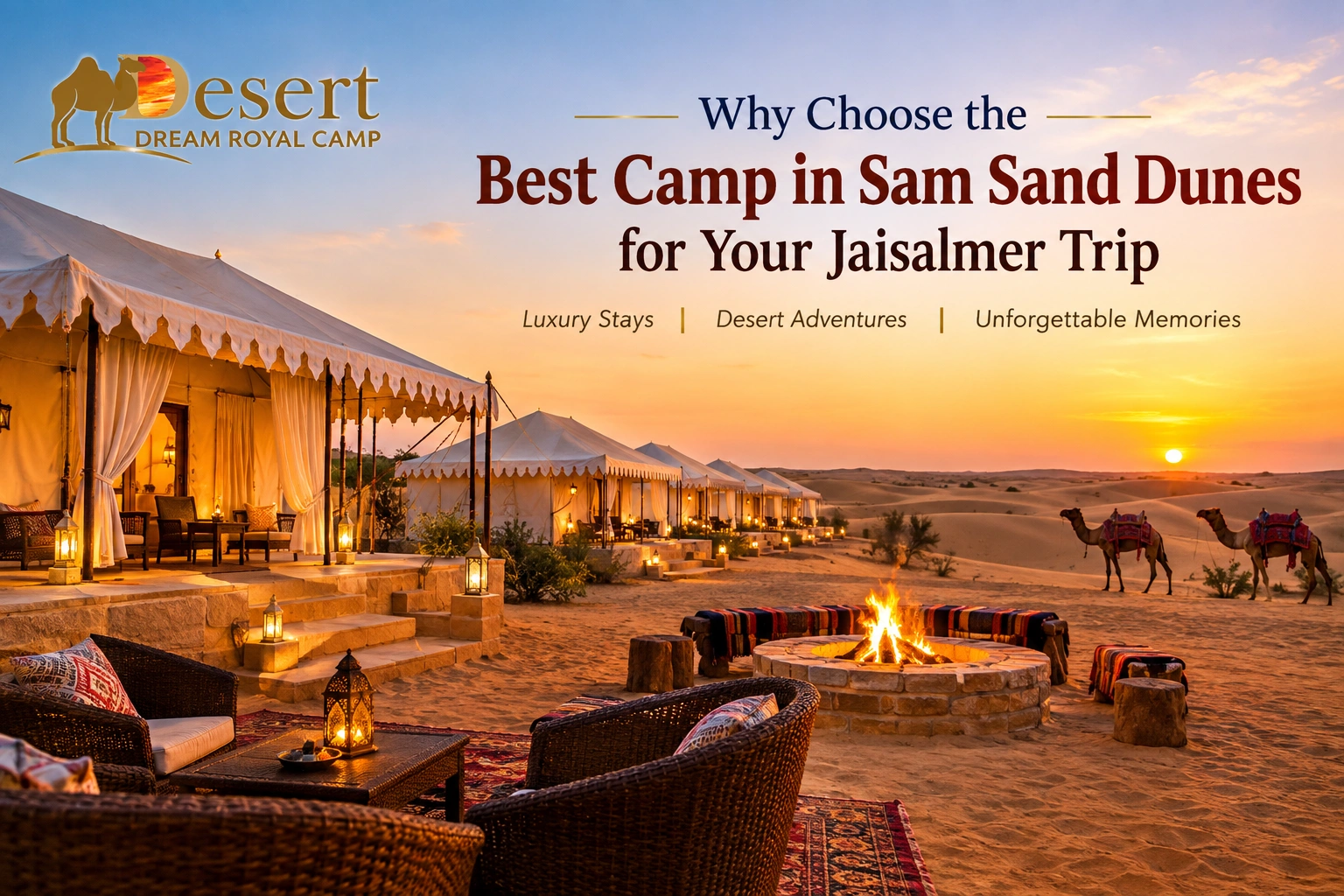 Best Camp in Sam Sand Dunes