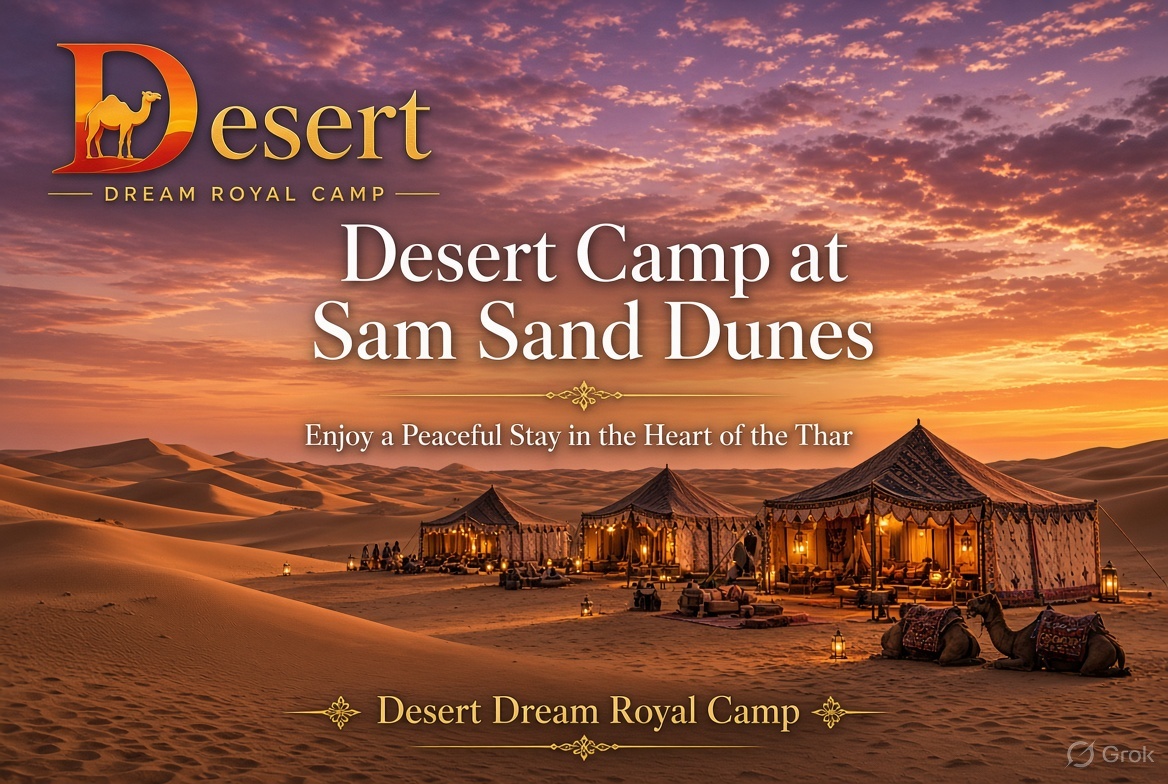 Desert Camp at Sam Sand Dunes