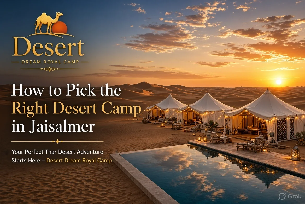 Desert camp in Jaisalmer