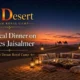 Magical dinner on dunes Jaisalmer